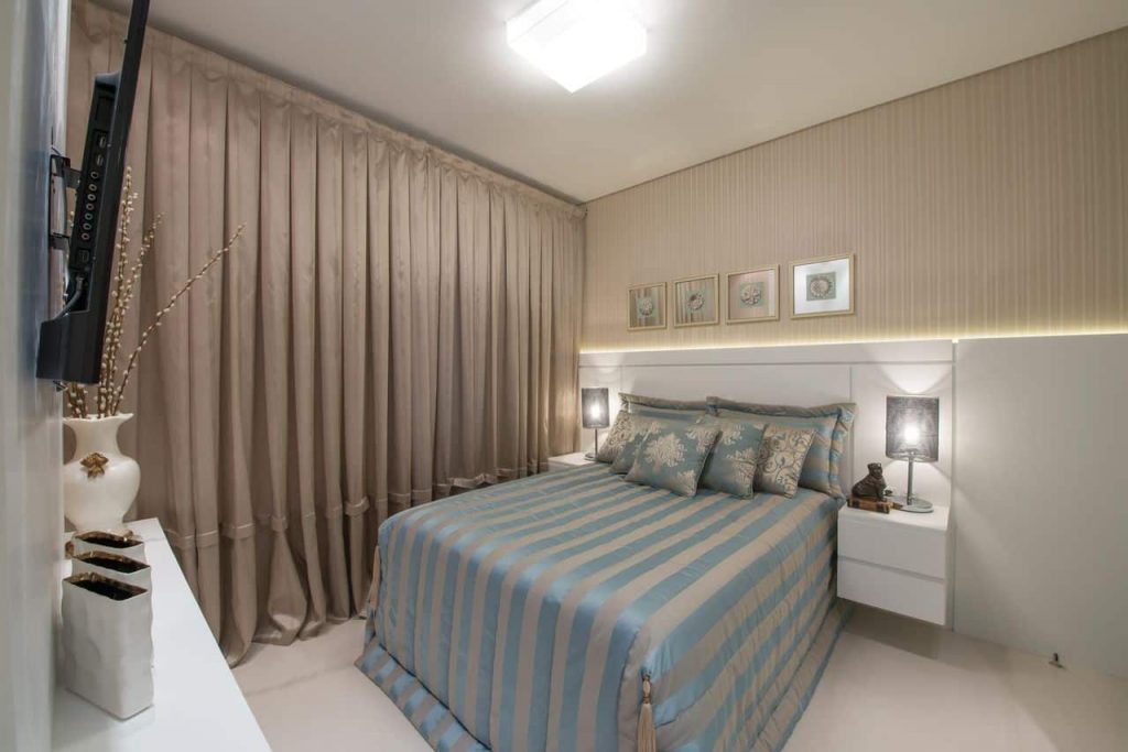 cortina para seu quarto de tecido