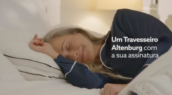 Personalize seu travesseiro com a Altenburg  – Vídeo